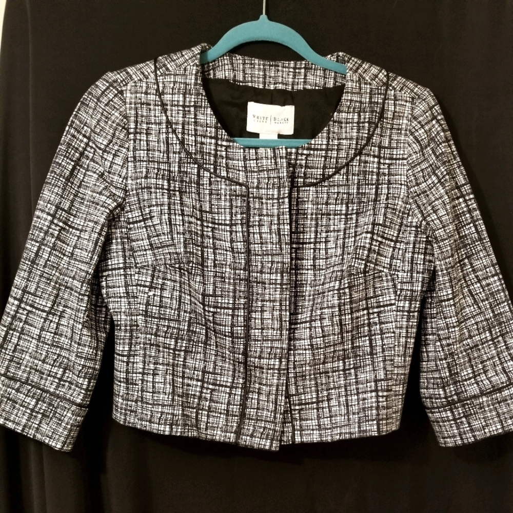WHBM Quarter Length Cropped Jacket / Bolero